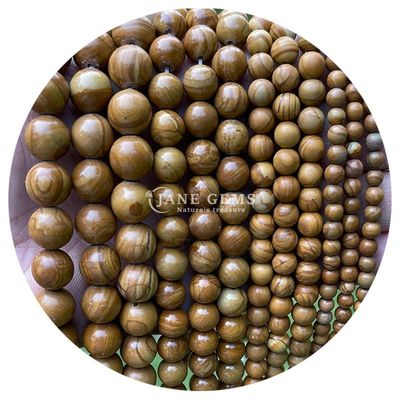 Gros de pierre naturelle perles rondes en vrac 8 mm rose zèbre jaspe perles lâches tourmaline perles rondes espaceurs pour bijoux