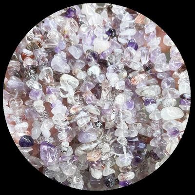 Tourmaline grenat pierres précieuses perles de cristal naturel de forme irrégulière de la puce de gravier de pierre en vrac perles de fils pour bracelets
