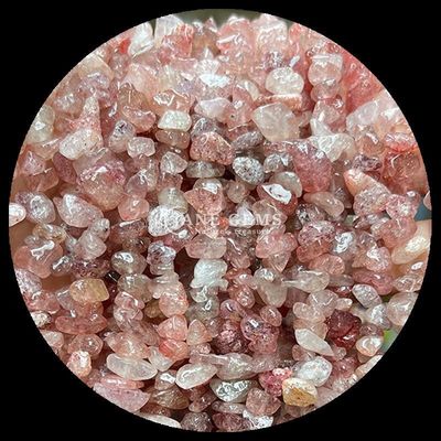 Tourmaline grenat pierres précieuses perles de cristal naturel de forme irrégulière de la puce de gravier de pierre en vrac perles de fils pour bracelets