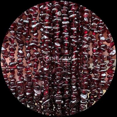 Tourmaline grenat pierres précieuses perles de cristal naturel de forme irrégulière de la puce de gravier de pierre en vrac perles de fils pour bracelets