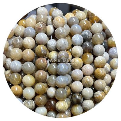Gros de pierres précieuses naturelles perles rondes en vrac perles en vrac en hématite 8 mm perles en vrac en lave pierre ronde agate perles espaceurs pour bijoux M