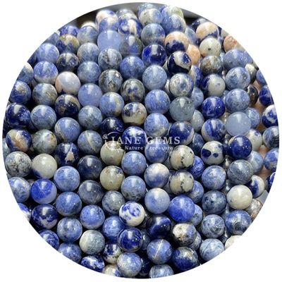 Gros de pierres précieuses naturelles perles rondes en vrac perles en vrac en hématite 8 mm perles en vrac en lave pierre ronde agate perles espaceurs pour bijoux M