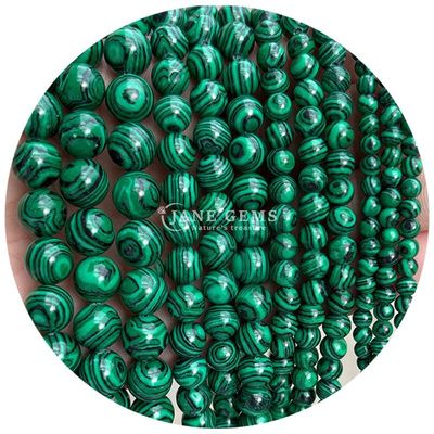 Gros de pierres précieuses naturelles perles rondes en vrac perles en vrac en hématite 8 mm perles en vrac en lave pierre ronde agate perles espaceurs pour bijoux M