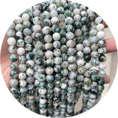 Gros de pierres précieuses naturelles perles rondes en vrac perles en vrac en hématite 8 mm perles en vrac en lave pierre ronde agate perles espaceurs pour bijoux M