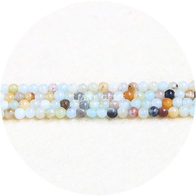 VENDEUR en gros de pierres précieuses naturelles perles rondes 8 mm multicolores tourmaline perles rondes agate perles espace pour bijoux