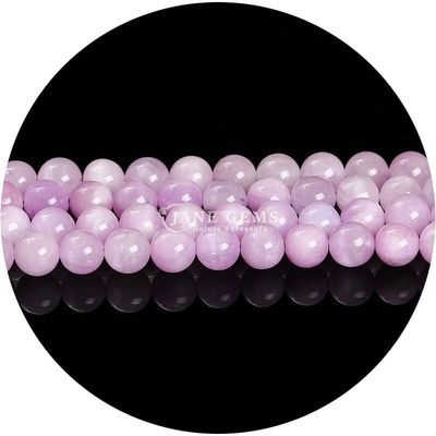 Vente en gros de perles naturelles 2A Prune fleur Tourmaline rondes et lâches Perles de pierre de lune Florite de pierre de soleil Perles espaceuses pour bijoux