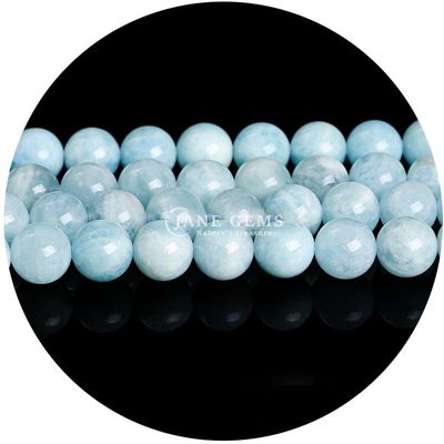Vente en gros de perles naturelles 2A Prune fleur Tourmaline rondes et lâches Perles de pierre de lune Florite de pierre de soleil Perles espaceuses pour bijoux