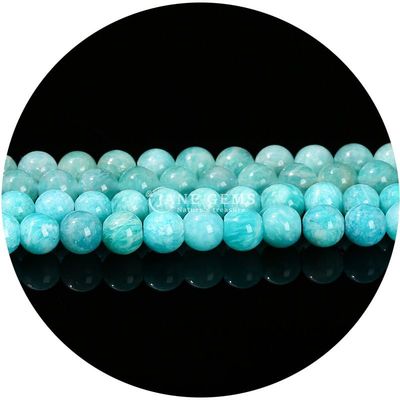 Vente en gros de perles naturelles 2A Prune fleur Tourmaline rondes et lâches Perles de pierre de lune Florite de pierre de soleil Perles espaceuses pour bijoux