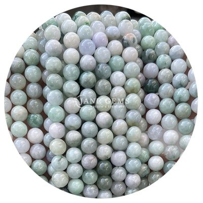 Vente en gros de perles naturelles 2A Prune fleur Tourmaline rondes et lâches Perles de pierre de lune Florite de pierre de soleil Perles espaceuses pour bijoux