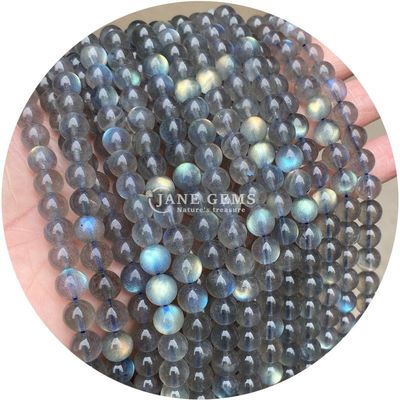 Vente en gros de perles naturelles 2A Prune fleur Tourmaline rondes et lâches Perles de pierre de lune Florite de pierre de soleil Perles espaceuses pour bijoux