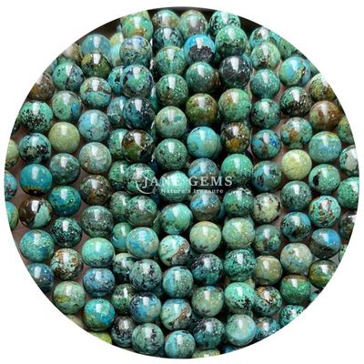 Vente en gros de perles naturelles 2A tourmaline ronde en pierre de lune perles en pierre de lune arc-en-ciel fluorite perles espaceurs pour bijoux