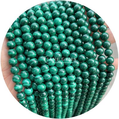 Vente en gros de perles naturelles 2A tourmaline ronde en pierre de lune perles en pierre de lune arc-en-ciel fluorite perles espaceurs pour bijoux