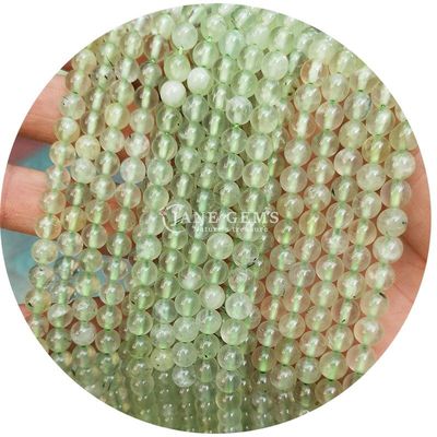 Vente en gros de perles naturelles 2A tourmaline ronde en pierre de lune perles en pierre de lune arc-en-ciel fluorite perles espaceurs pour bijoux