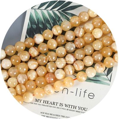 Vente en gros de perles naturelles 2A tourmaline ronde en pierre de lune perles en pierre de lune arc-en-ciel fluorite perles espaceurs pour bijoux