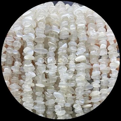 pierre de lune tourmaline pierres précieuses perle cristal naturel forme irrégulière puce de gravier pierre perle lâche fils pour bracelets