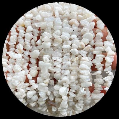 pierre de lune tourmaline pierres précieuses perle cristal naturel forme irrégulière puce de gravier pierre perle lâche fils pour bracelets