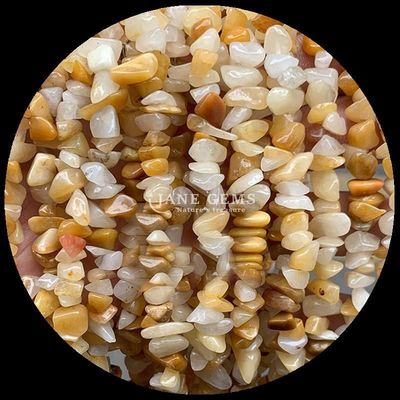 Perles de pierres précieuses d'aventurine verte cristal naturel de forme irrégulière puce de gravier de pierre à perles lâches fils pour bracelets