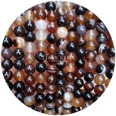 Gros de pierres précieuses naturelles Perles rondes en vrac 8 mm Perles rondes en plâtre bleu Perles rondes en hématite Perles espaceuses pour la fabrication de bijoux