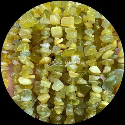 Sodalite Mookite Gems Perles de cristal naturel de forme irrégulière en éclats de gravier de pierre à perles lâches pour bracelets