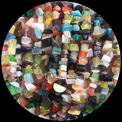 Tourmaline Perles naturelles de turquoise de cristal naturel de forme irrégulière de la pierre de gravier de la pierre de gravier en vrac