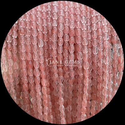 L'œil de tigre Jaune Aventurine Perle de pierre précieuse en forme de riz naturel en cristal de pierre Franges de perles lâches pour bracelets