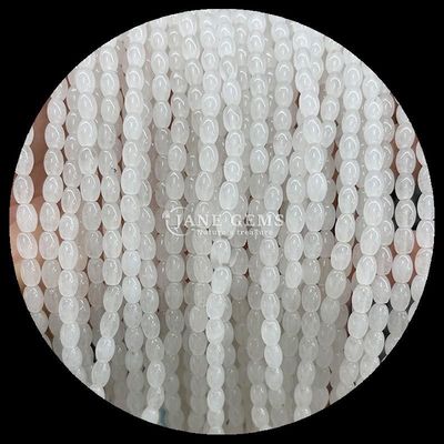 L'œil de tigre Jaune Aventurine Perle de pierre précieuse en forme de riz naturel en cristal de pierre Franges de perles lâches pour bracelets