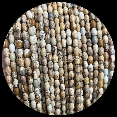 Agate indienne point vert citron jade perle de pierre précieuse cristalline naturelle forme de riz pierre perles lâches fils pour bracelets