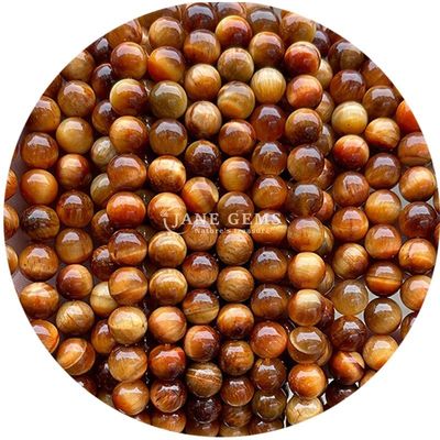 Gros de pierre naturelle perles rondes et lâches 8 mm perles larges et rouges perles rondes pour bijoux