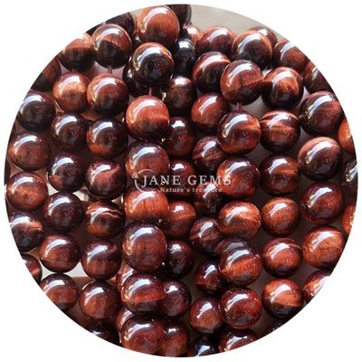 Gros de pierre naturelle perles rondes et lâches 8 mm perles larges et rouges perles rondes pour bijoux