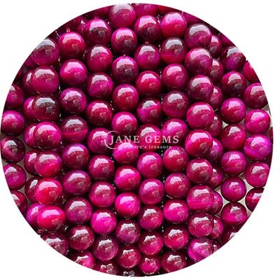 Gros de pierre naturelle perles rondes et lâches 8 mm perles larges et rouges perles rondes pour bijoux