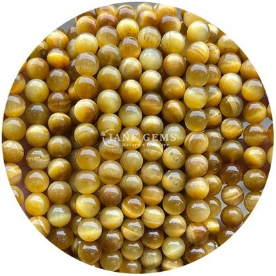 Gros de pierre naturelle perles rondes et lâches 8 mm perles larges et rouges perles rondes pour bijoux
