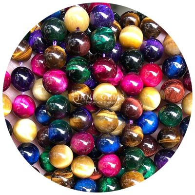 Gros de pierre naturelle perles rondes et lâches 8 mm perles larges et rouges perles rondes pour bijoux