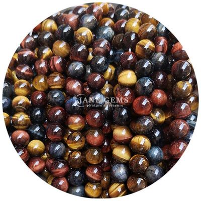 Gros de pierre naturelle perles rondes et lâches 8 mm perles larges et rouges perles rondes pour bijoux