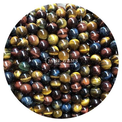 Gros de pierre naturelle perles rondes et lâches 8 mm perles larges et rouges perles rondes pour bijoux
