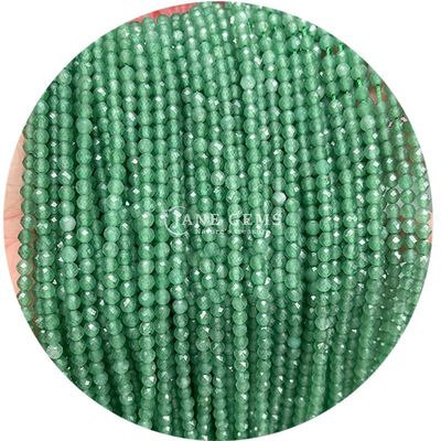 Détail en gros de pierres précieuses semi-précieuses perles à facettes à facettes accessoires de perles en pierre souple rose quartz perles espaceur pour bijoux
