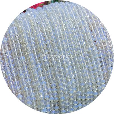 Détail en gros de pierres précieuses semi-précieuses Perles à facettes Améthyste à facettes lâches Accessoires de perles Perles espaceuses pour la fabrication de bijoux