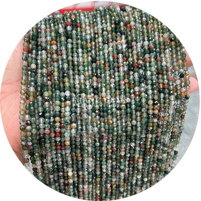 Détail en gros de pierres précieuses semi-précieuses Perles à facettes Améthyste à facettes lâches Accessoires de perles Perles espaceuses pour la fabrication de bijoux