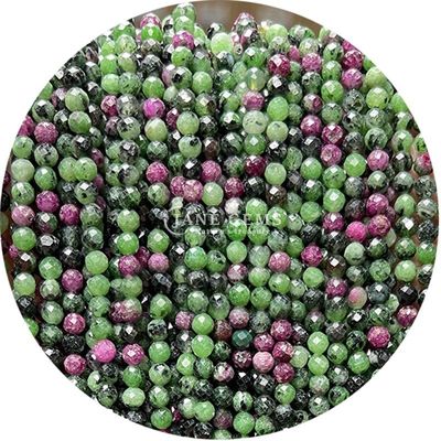 Vente en gros de perles à facettes de pierres précieuses semi-précieuses en quartz multicolore