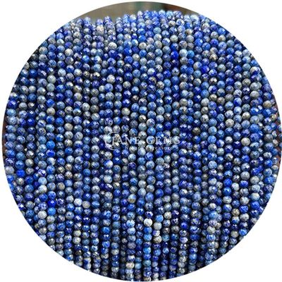 Vente en gros de perles à facettes de pierres précieuses semi-précieuses en quartz multicolore