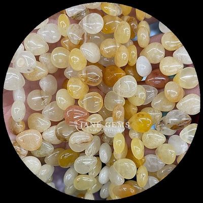 Agate indienne Topaz Perle de pierre précieuse cristalline naturelle de l'eau goutte en forme de pierre Perle en vrac