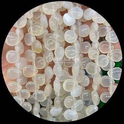 Howlite agate fou perle de pierre précieuse cristalline naturelle goutte d'eau forme pierre perles lâches fils pour bracelets