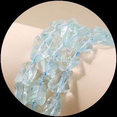 Fluorite Amazonite Perles de pierre précieuse cristalline naturelle pierre brute en vrac Franges de perles en vrac pour bracelets