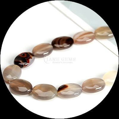 Agate indienne élégante, jaspe rouge, pierre en forme de perle, façonnée, ovale, perle de pierre précieuse