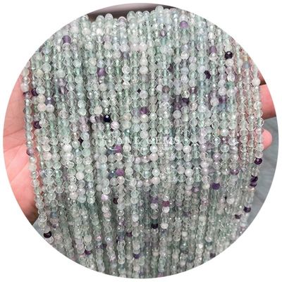 Perles en forme ronde de cristal à facettes d'énergie de pierre précieuse naturelle pour la fabrication de bijoux DIY