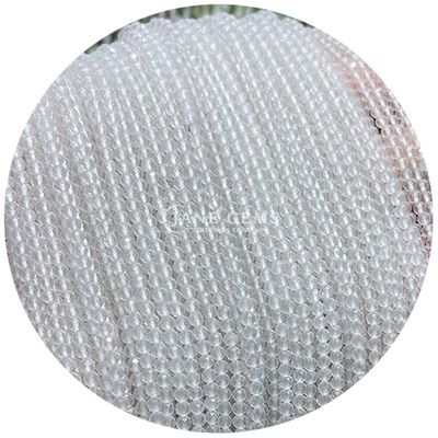 Pièces naturelles de guérison pierre précieuse forme ronde perles lâches à facettes pour cadeau fait à la main