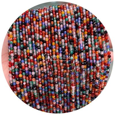 Matériau de cristal différent et authentique. Perles de guérison pour faire des bracelets faits à la main.