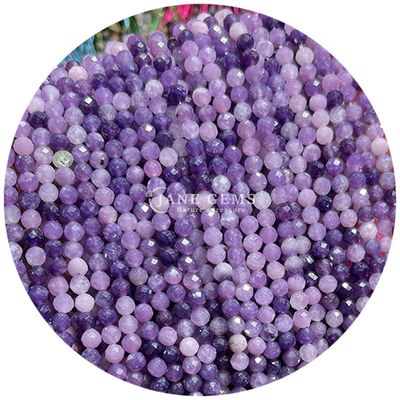 Pierre naturelle authentique, pierre précieuse poli, perle ronde lisse et lâche pour la fabrication de bijoux.