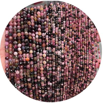 Pierre naturelle authentique, pierre précieuse poli, perle ronde lisse et lâche pour la fabrication de bijoux.