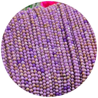 Des perles en pierre précieuse en forme de cristal rond naturel pour la fabrication/l'artisanat/projets bricolage