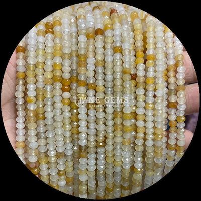 Lapis Lazuli Apatite Perle de pierre précieuse naturelle en forme d'abaque en forme de façade Franges de perles lâches pour l'énergie de guérison et la fabrication de bijoux bricolage
